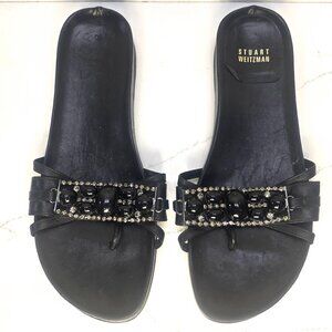 Stuart Weitzman Slip-on Thong Sandals